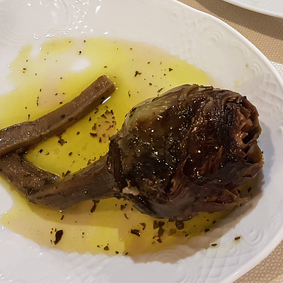 Carciofi alla romana
